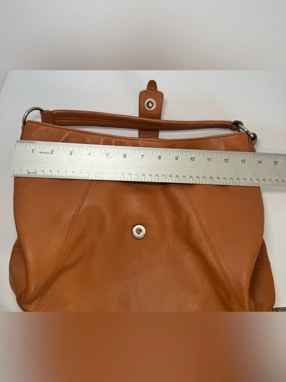 BEAUTIFUL Vintage Coldwater Creek Buttery Soft Leather Hobo Shoulder Bag
